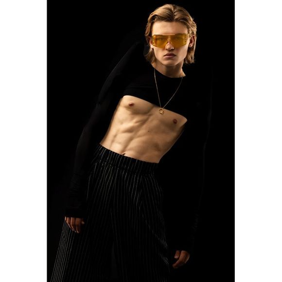 MAISON MARGIELA Logo pendant necklace - Picture 2 of 4